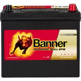 Banner 12V 55AH 460A Jobb+ EFB Indító akkumulátor 