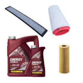   BMW E90 320D 150Le - 163Le olajcsere szett, olajcsere készlet