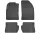 Gumiszőnyeg FORD Fiesta V 2001-2008 | Fusion 2002-2013 | MAZDA 2 2002-2007