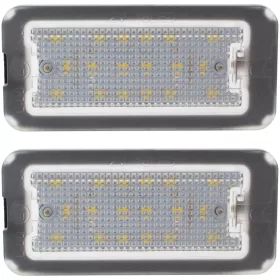 Fiat 500 2007- -LED rendszámtábla  világitás 2db.