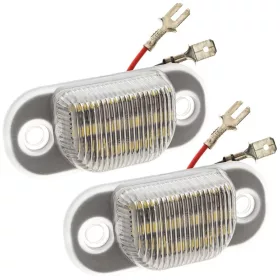   Audi 80 B3 B4 90 B3 100 C3 C4 200 C3 A6 C4 V8 -LED rendszámtábla  világitás 2 db.
