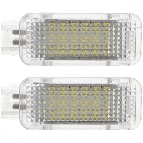 Audi A1 A2 A3 A4 A5 A6 A7 A8 Q3 Q5 Q7 r8 TT LED kesztyűtartó és csomagtartó világítás 2 db.