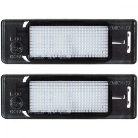   Peugeot 1007 106 II 207 3008 307 308 I 406 407 508 607 807 Expert I II RCZ -LED rendszámtábla  világitás2 db.