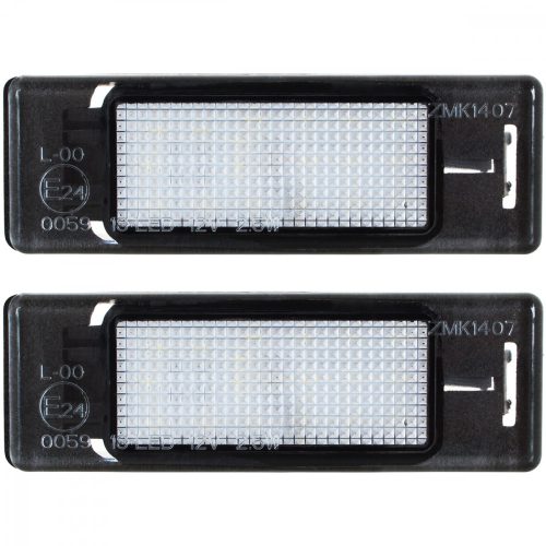 Peugeot 1007 106 II 207 3008 307 308 I 406 407 508 607 807 Expert I II RCZ -LED rendszámtábla  világitás2 db.