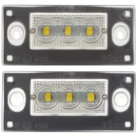   Audi A3 8L 00-03 A4 S4 Avant 99-01 -LED rendszámtábla  világitás 2 db.