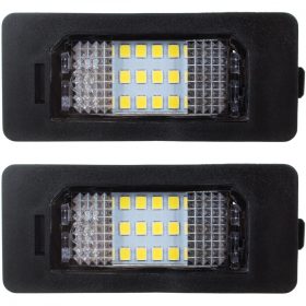   VW Passat B6 B7 KOMBI Jetta IV Sharan II Touran II Touareg II Polo V Golf VI -LED rendszámtábla  világitás 2 db.