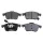 Fékbetét ELSŐ FIAT DOBLO 1.3D MULTIJET, 1.6D MULTIJET 10-, LANCIA DELTA III 1.9D MULTIJET, 2.0D MULTIJET 08-