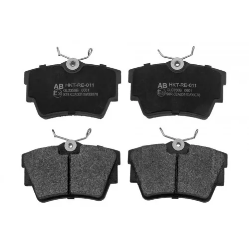 Fékbetét HÁTSÓ RENAULT TRAFIC 01-, OPEL VIVARO 01-, NISSAN PRIMASTAR 01- 21748.17.0