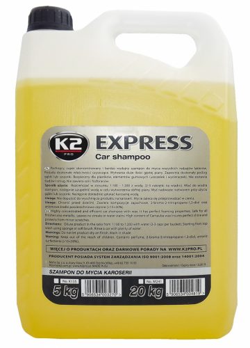 K2 express cc 5l autósampon