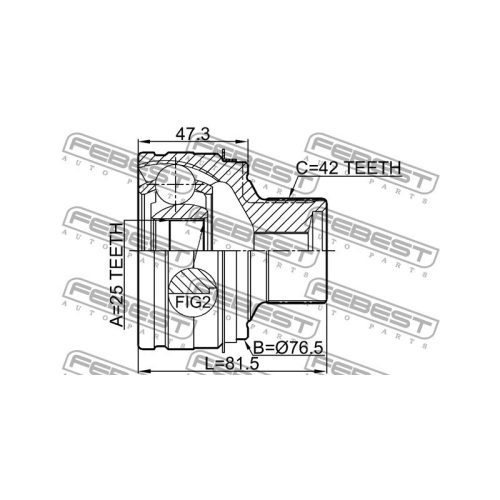 AUDI A4, A5, Q5 KÜLSŐ CSUKLÓ 07- 8R0498099