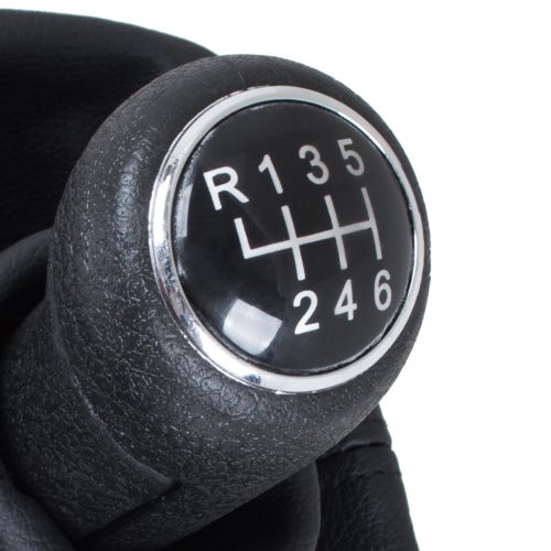 VW Polo 9N 01-09 váltógomb + szoknya,  6 sebességes változat