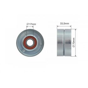   Feszítőgörgő, hosszbordás szíj alfa romeoo 159, BRERA, SPIDER, BUICK ENCLAVE, LA CROSSE, CADILLAC BLS, CTS, CTS SPORT, SRX, STS,