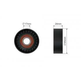   Feszítőgörgő, hosszbordás szíj AUDI A1, A3 SEAT ALTEA, ALTEA XL, CORDOBA, IBIZA III, IBIZA IV, IBIZA IV ST, LEON SKODA FABIA II,