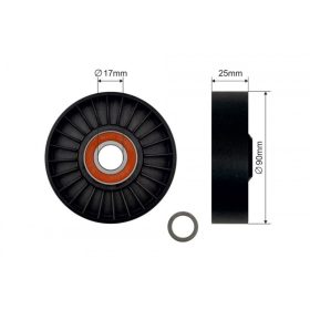   Feszítőgörgő, hosszbordás szíj CHRYSLER 300C, 300M, CONCORDE, SEBRING 2.7 10.97-11.12 500329