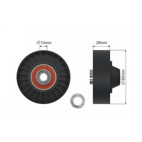   Feszítőgörgő, hosszbordás szíj alfa romeoo 147, 156, GT, FIAT BRAVA, BRAVO I, BRAVO II, DOBLO, DOBLO CARGO, IDEA, MULTIPLA,