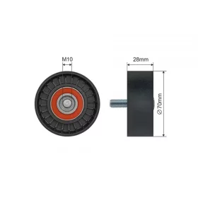   Feszítőgörgő, hosszbordás szíj HYUNDAI ACCENT, ELANTRA, GETZ, GRANDEUR, I30, MATRIX, SANTA, SONATA, TRAJET, TUCSON, CARENS,