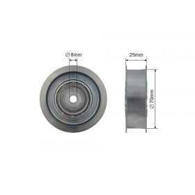   Feszítőgörgő, hosszbordás szíj MERCEDES C-CLASS (W204), E-CLASS (W211), S-CLASS (W221), SPRINTER (906) 500094