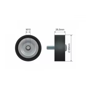   Feszítőgörgő, hosszbordás szíj OPEL ANTARA A 2.0D/2.2D 08.10- 500264