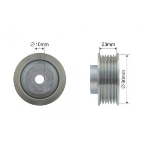   Feszítőgörgő, hosszbordás szíj SUZUKI grand vitara I 2.0D 07.01-09.05 49160-65D40