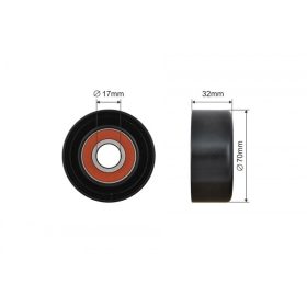   Feszítőgörgő, hosszbordás szíj TOYOTA AVENSIS, AVENSIS VERSO, CAMRY, HIGHLANDER / KLUGER, PREVIA II, RAV 4 II, RAV 4 III, SOLARA