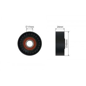   Feszítőgörgő, hosszbordás szíj VW GOLF 7, POLO, SKODA OCTAVIA, FABIA 1.0-1.6 14- 500413