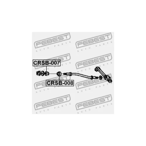 Stabilizátor rúd szilent HÁTSÓ CHRYSLER 300M -02, FORD TAURUS 90-07 E6DZ3C078A