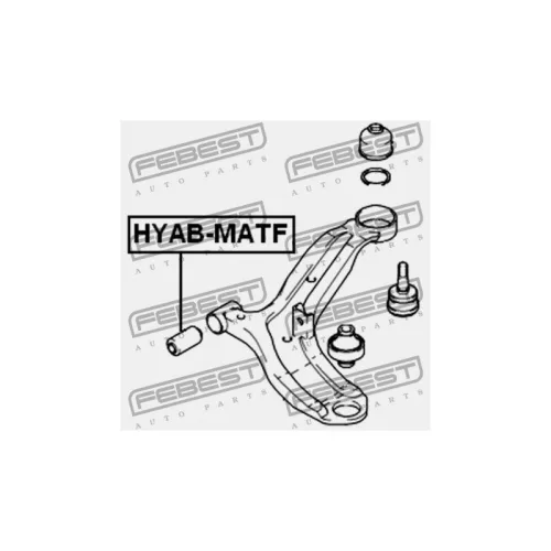FÉM-GUMI Szilent HYUNDAI ACCENT VERNA 99-, GETZ 02-, MATRIX 01-, I10 13-, IX20 10-, KIA PICANTO 04-, RIO III 05-, SOUL 08-,