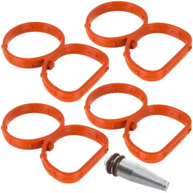   BMW 1 E81 / E82 / E87 / E88 07-13 N47 D20 végsapka a szívócsatorna örvénycsappantyúinak tömítéseivel 5 db.