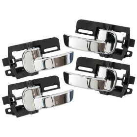 Nissan Qashqai 2007- belső ajtókilincsek króm 4 db.