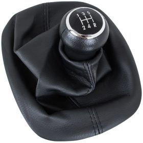   VW Passat B5 97-00 sebességváltó gomb FEKETE + váltószoknya 5-SEBESSÉGES kerettel