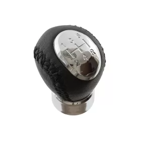   Mazda 6 GG / GY 02-08 sebességváltó gomb FEKETE BŐR 5 SEBESSÉGES 12MM