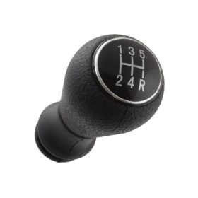 Peugeot 307 sebességváltó gomb FEKETE + EZÜST keret