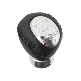   Mazda Premacy CP 99-05 sebességváltó gomb FEKETE BŐR 6 SEBESSÉGES