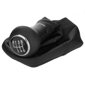   12MM VW Golf IV 98-05 sebességváltó gomb FEKETE 6 SEBESSÉGES + menetméret