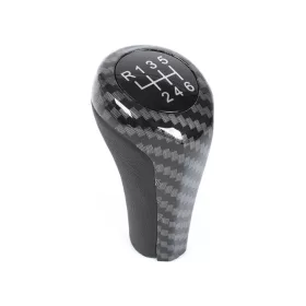  BMW E60 E61 E62 E63 E81 E82 E85 E87 E88 E90 E91 E92 X1 X3 X5 sebességváltó gomb CARBON 6 sebességes