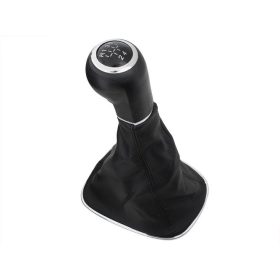   Opel Corsa D 2006- FEKETE sebességváltó gomb + 5-SEBESSÉGES Váltószoknya