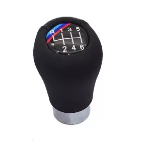   BMW E34 E36 E38 E39 E46 E60 E61 E87 E90 X3 X5 sebességváltó gomb FEKETE M-PACK / M-POWER 6 SEBESSÉGES