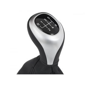   BMW 3 F31 Touring 2011- sebességváltó gomb FEKETE / EZÜST 6 SEBESSÉGES 