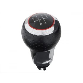   Audi A3 8P 03-12 sebességváltó gomb S-LINE BLACK + KRÓM 5 SEBESSÉGES (R felső)