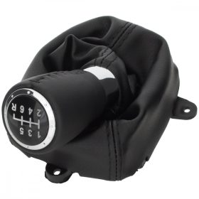   Honda Accord VIII 2008- FEKETE sebességváltó gomb + FEKETE váltószoknya 6 sebességes kerettel