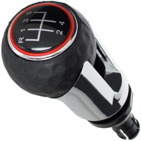   VW Golf VII 2012- sebességváltó gomb FEKETE + KRÓM 5-SEBESSÉGES GTI MODELL